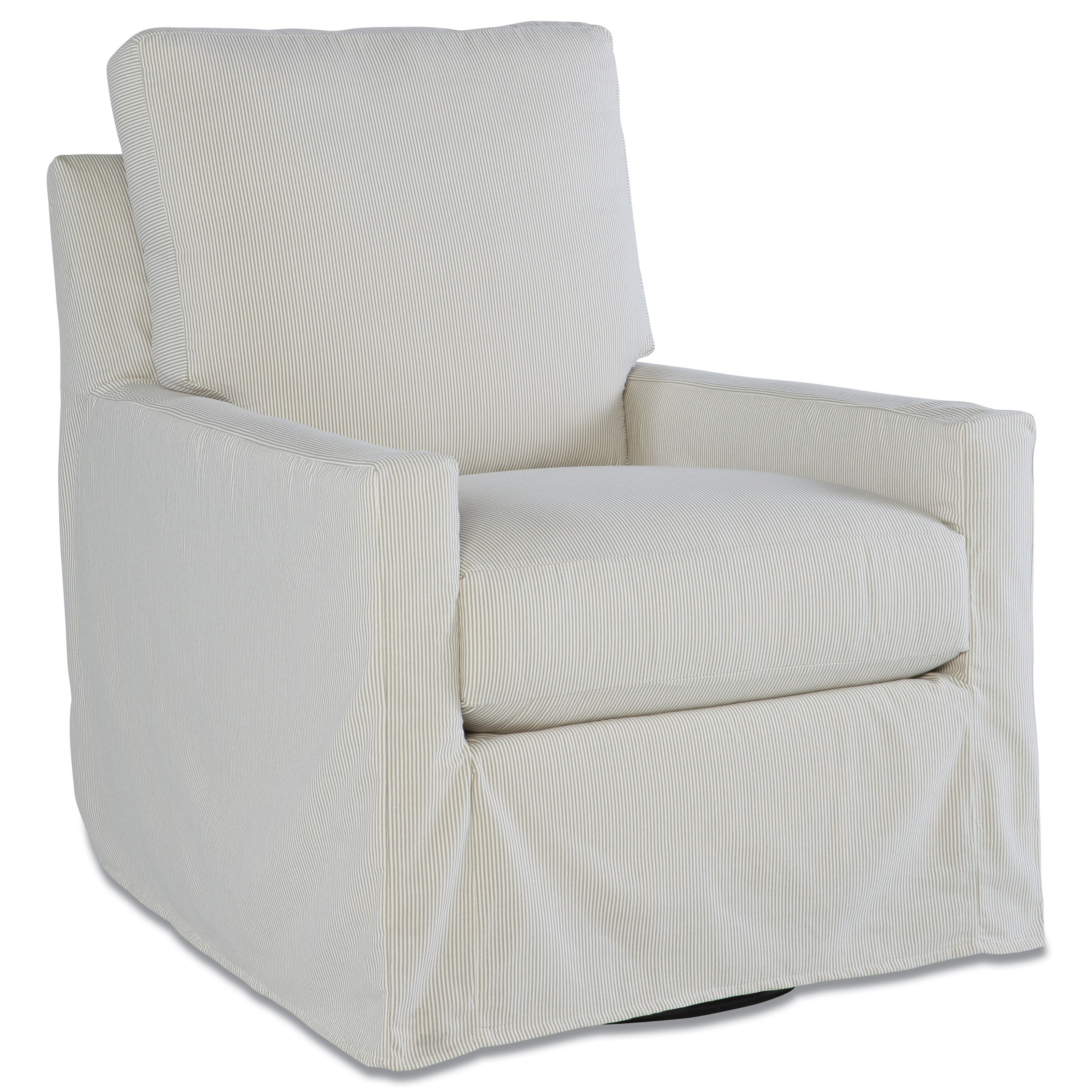 Rowe Norah Glider Chair with Slip Cover Dream Home Furniture